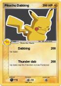 Pikachu Dabbing