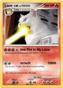 Lazer cat
