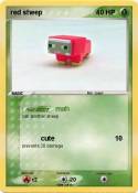 red sheep
