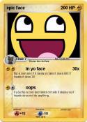 epic face