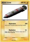Atomic bomb