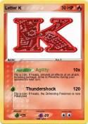 Letter K