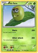 Pea face