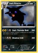Dark Pikachu
