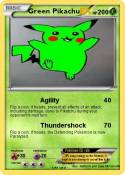 Green Pikachu