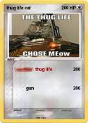 thug life cat