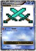 gold sword