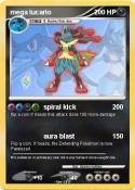 mega lucario