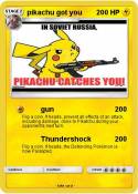 pikachu got