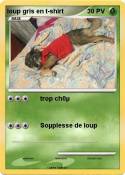 loup gris en