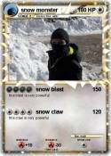snow monster