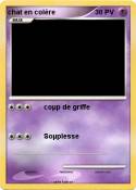 chat en colère