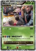 Minecraft man
