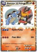 Blastoise VS