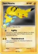 Dark Pikachu
