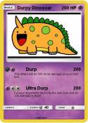 Durpy Dinosoar
