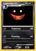 Creepy man