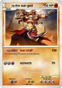 ra the sun god