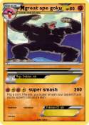 great ape goku