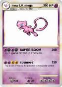 mew LV. mega