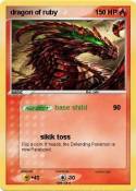 dragon of ruby
