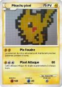 Pikachu pixel