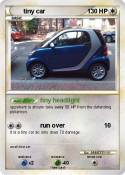 tiny car