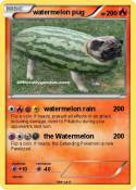 watermelon pug