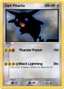 Dark Pikachu