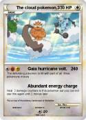 The cloud pokem