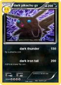 dark pikachu