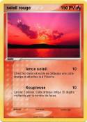 soleil rouge