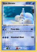 Snow Monster