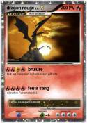 dragon rouge