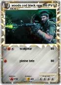 woods cod black