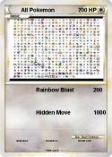 All Pokemon