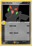 dark Pikachu