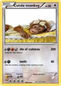 Cutsie monkey