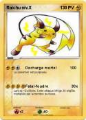 Raichu niv.X
