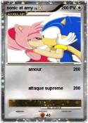 sonic et amy