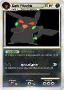 Dark Pikachu