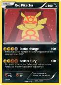 Red Pikachu