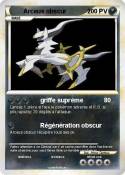 Arceus obscur