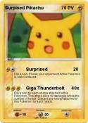 Surpised Pikach