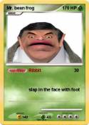 Mr. bean frog