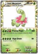 Gold Meganium