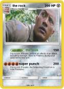 the rock