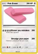 Pink Eraser