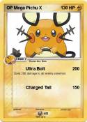 OP Mega Pichu X