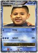 splash man